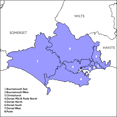Click on a constituency or county