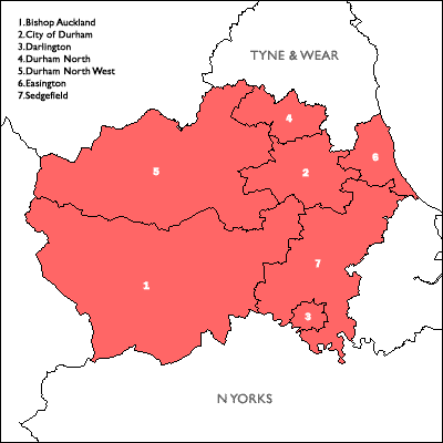 Click on a constituency or county