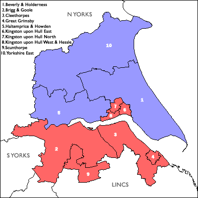 Click on a constituency or county