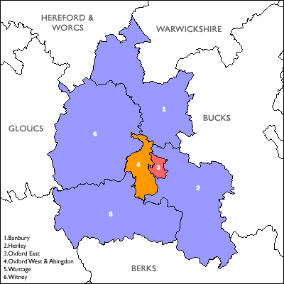Click on a constituency or county