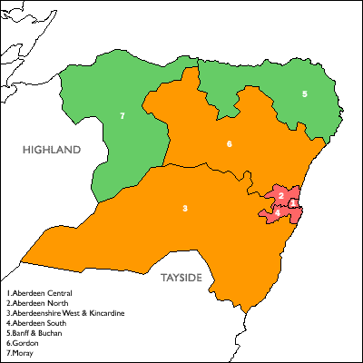 Click on a constituency or county