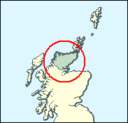 Caithness, Sutherland and Easter Ross - National Map of the constituency