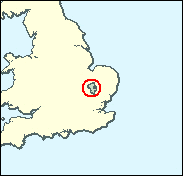 Cambridgeshire South East - National Map of the constituency