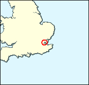 Castle Point - National Map of the constituency