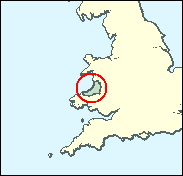 Ceredigion - National Map of the constituency