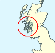 Argyll & Bute - National Map of the constituency