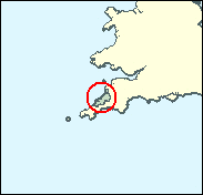 Cornwall North - National Map of the constituency