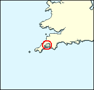 Cornwall South East - National Map of the constituency