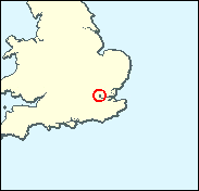 Dagenham - National Map of the constituency