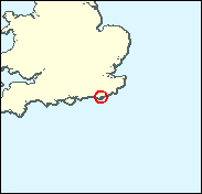 Eastbourne - National Map of the constituency