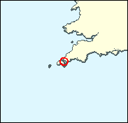 Falmouth & Camborne - National Map of the constituency