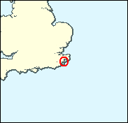 Folkestone & Hythe - National Map of the constituency