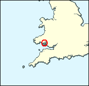 Gower - National Map of the constituency