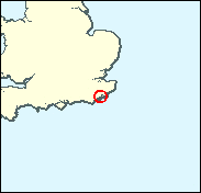 Hastings & Rye - National Map of the constituency