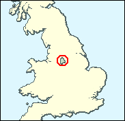 High Peak - National Map of the constituency