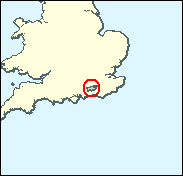 Horsham - National Map of the constituency