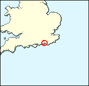 Hove - National Map of the constituency