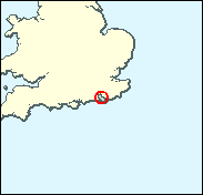 Lewes - National Map of the constituency
