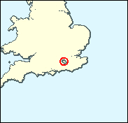 Mole Valley - National Map of the constituency