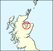 Moray - National Map of the constituency