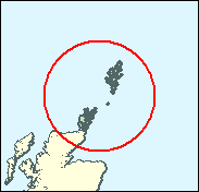 Orkney & Shetland - National Map of the constituency