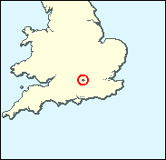 Reading East - National Map of the constituency