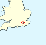 Surrey East - National Map of the constituency