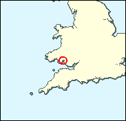 Swansea East - National Map of the constituency