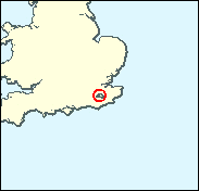 Tunbridge Wells - National Map of the constituency