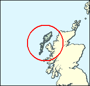 Western Isles - National Map of the constituency