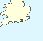 Worthing West - National Map of the constituency