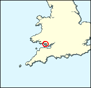 Bridgend - National Map of the constituency