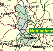 Broxtowe - Local Map of the constituency
