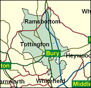 Bury North - Local Map of the constituency