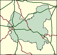 Bury St Edmunds - Local Map of the constituency