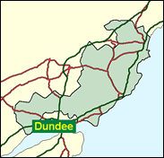 Angus - Local Map of the constituency