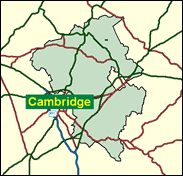 Cambridgeshire South East - Local Map of the constituency