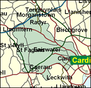 Cardiff West - Local Map of the constituency