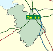 Carlisle - Local Map of the constituency