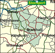 Cheadle - Local Map of the constituency
