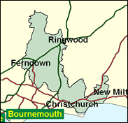 Christchurch - Local Map of the constituency