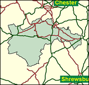 Clwyd South - Local Map of the constituency
