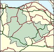 Clwyd West - Local Map of the constituency