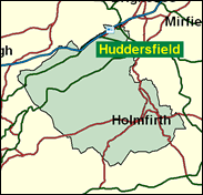 Colne Valley - Local Map of the constituency