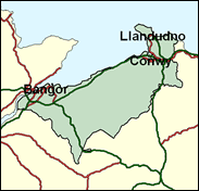 Conwy - Local Map of the constituency