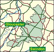 Cotswold - Local Map of the constituency