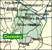 Coventry North East - Local Map of the constituency