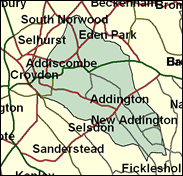 Croydon Central - Local Map of the constituency
