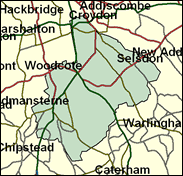 Croydon South - Local Map of the constituency