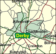 Derby North - Local Map of the constituency